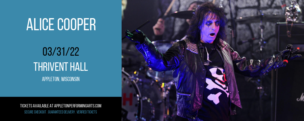 Alice Cooper at Thrivent Hall
