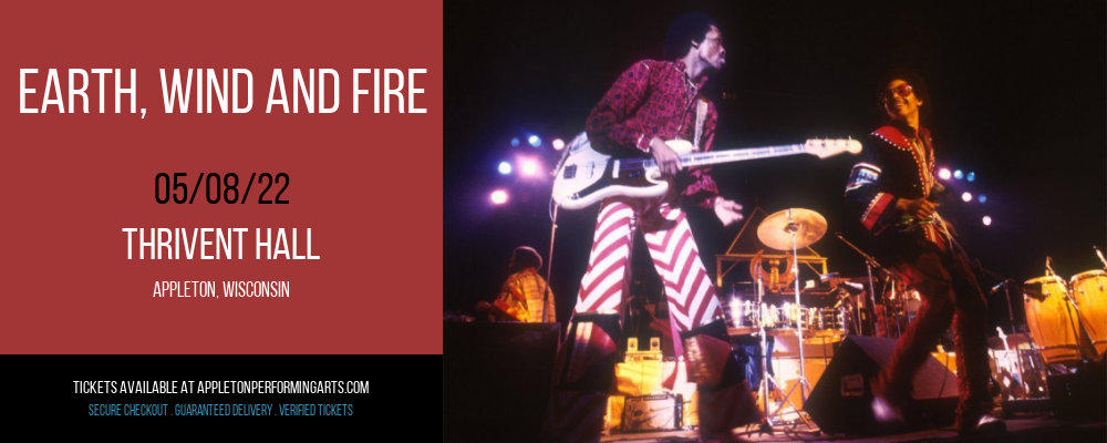 Earth, Wind and Fire at Thrivent Hall tickets Earth, Wind and Fire at Thrivent Hall