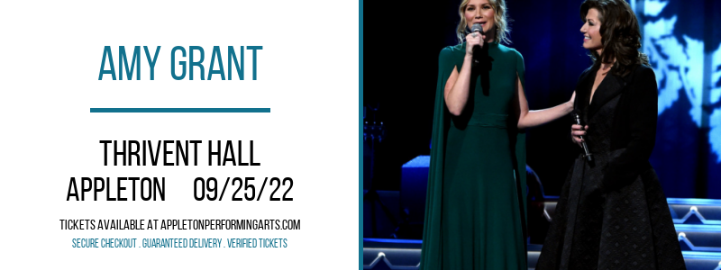 Amy Grant at Thrivent Hall tickets Amy Grant at Thrivent Hall