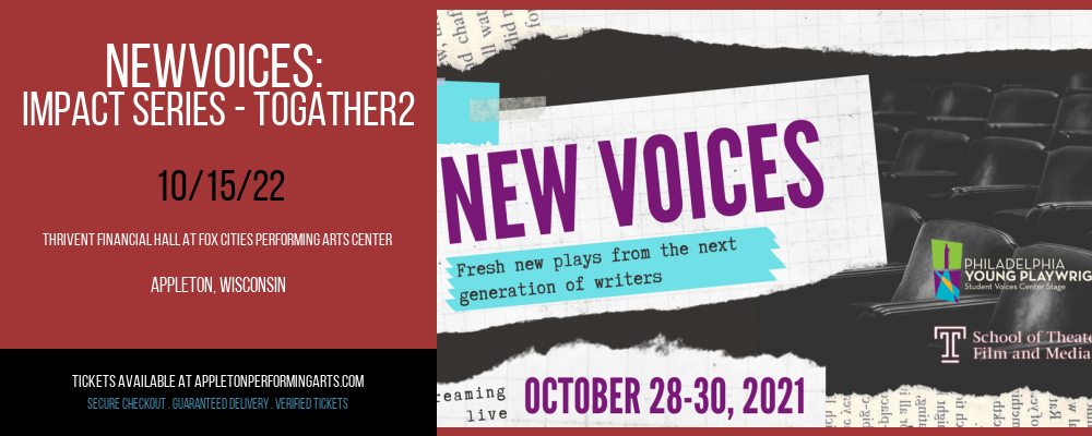 NEWVoices: Impact Series - ToGather2 at Thrivent Hall