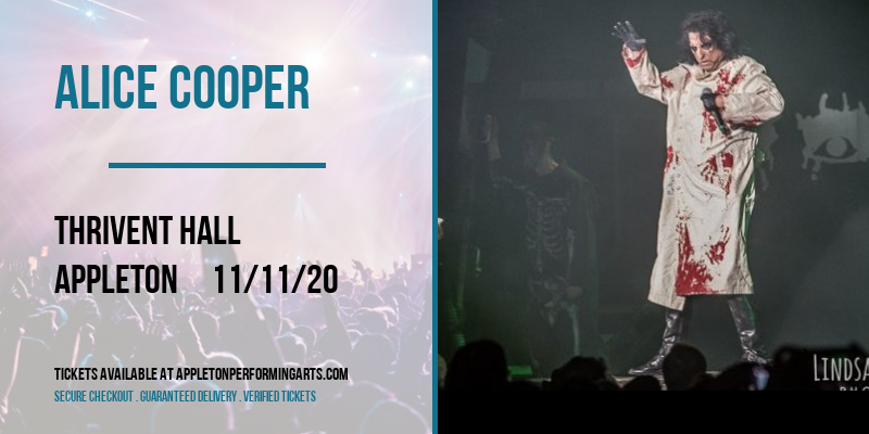 Alice Cooper at Thrivent Hall tickets Alice Cooper at Thrivent Hall