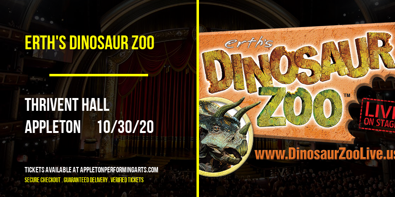Erth's Dinosaur Zoo at Thrivent Hall tickets Erth's Dinosaur Zoo at Thrivent Hall