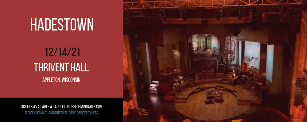 Hadestown at Thrivent Hall tickets Hadestown at Thrivent Hall