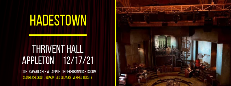 Hadestown at Thrivent Hall tickets Hadestown at Thrivent Hall
