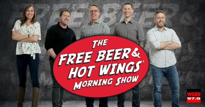 The Free Beer and Hot Wings Morning Show at Thrivent Hall