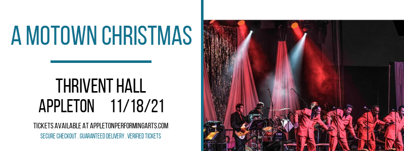 A Motown Christmas at Thrivent Hall tickets A Motown Christmas at Thrivent Hall