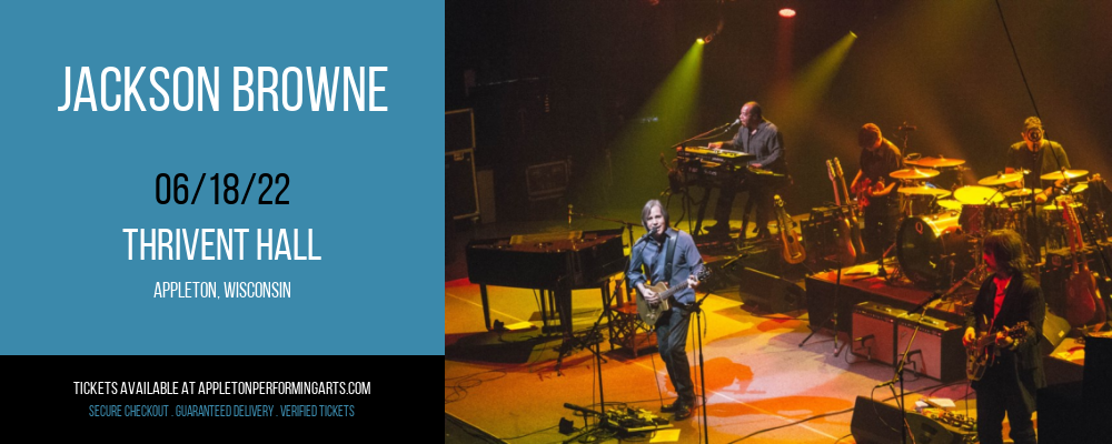 Jackson Browne at Thrivent Hall