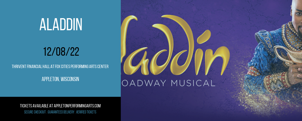 Aladdin at Thrivent Hall