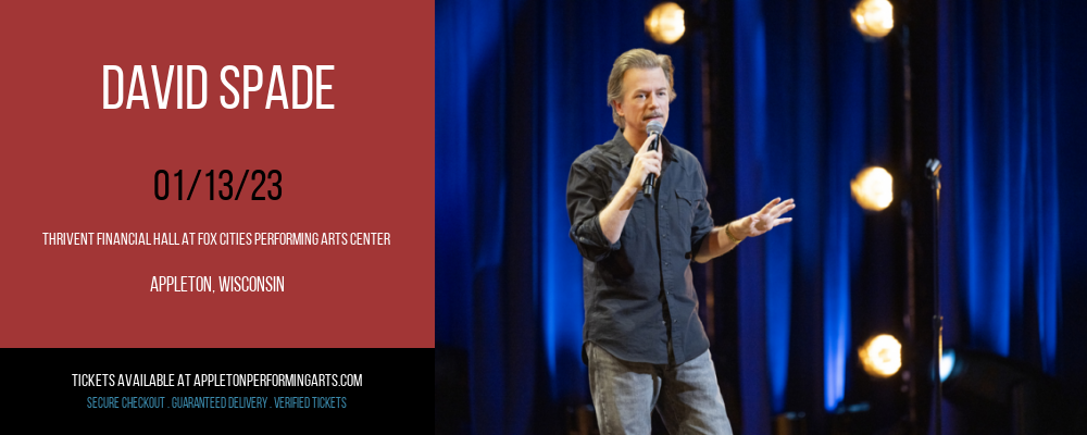 David Spade at Thrivent Hall