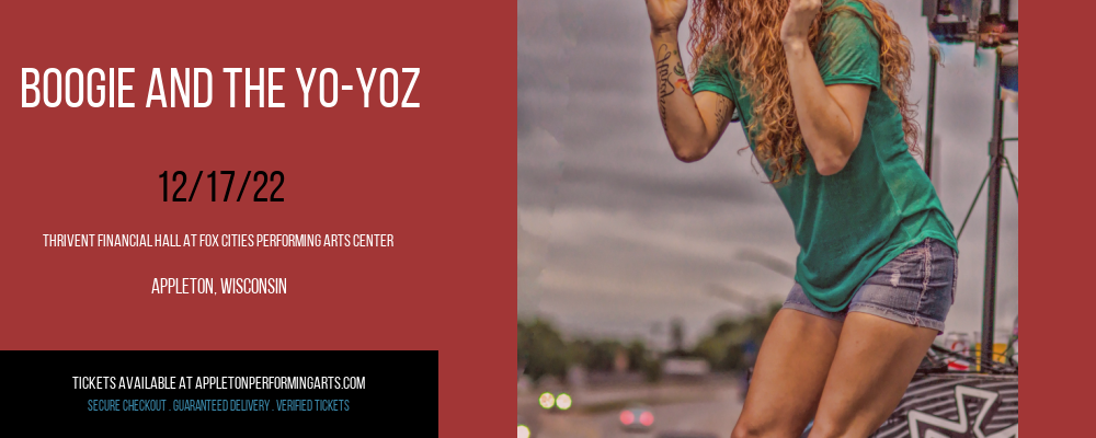 Boogie And The Yo-Yoz at Thrivent Hall tickets Boogie And The Yo-Yoz at Thrivent Hall